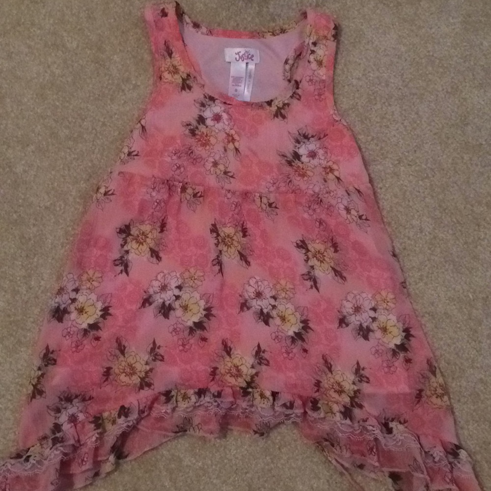 Girls Justice Tank Top